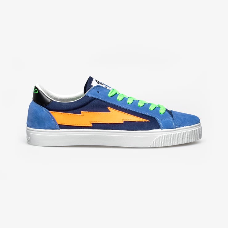 sanyako Thunderbolt Navy/Light Blue/Orange