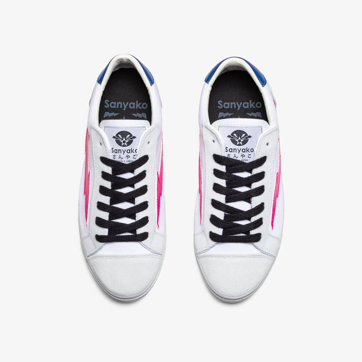 Sanyako Thunderbolt Off White/Fuchsia