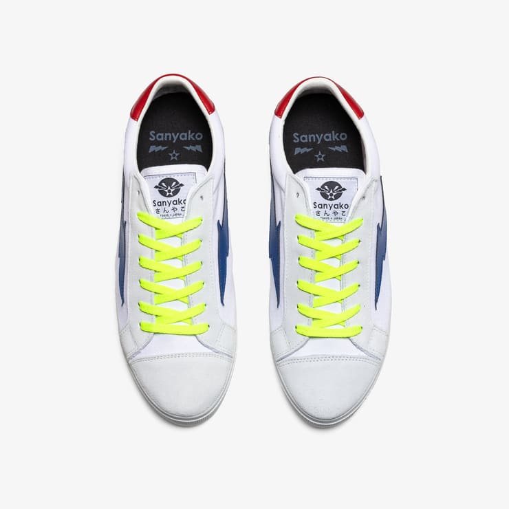 Sanyako Thunderbolt Off White/Royal Blue