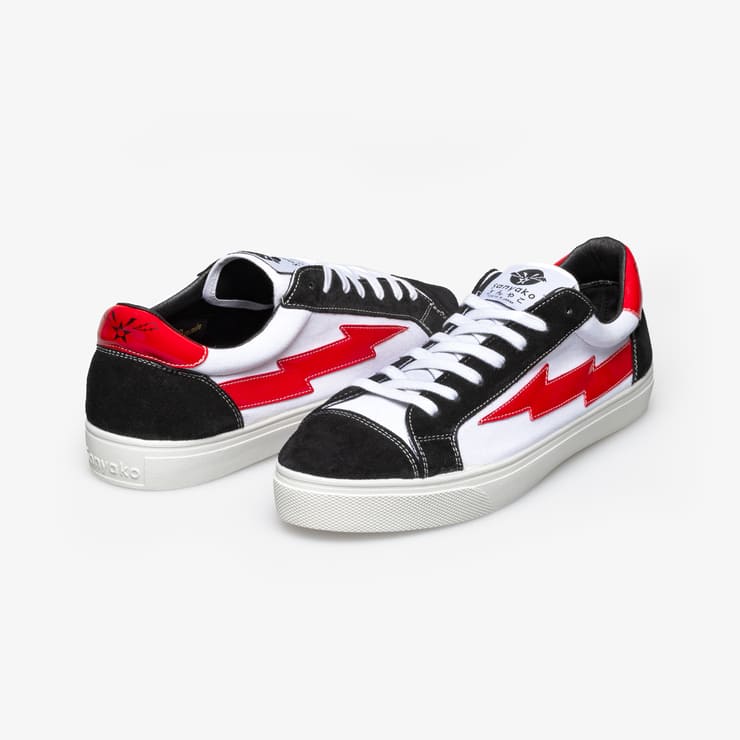 Sanyako Thunderbolt White/Black/Red
