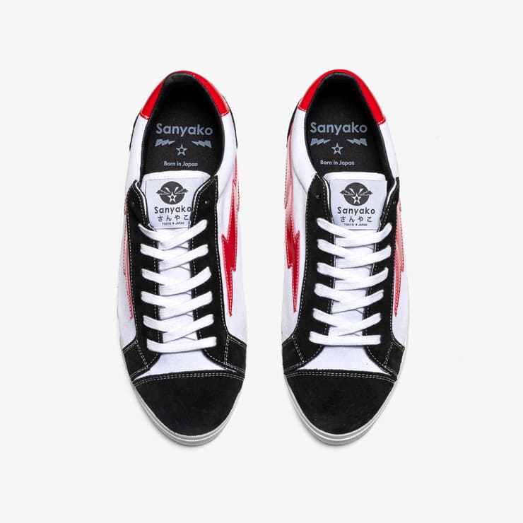 Sanyako Thunderbolt White/Black/Red