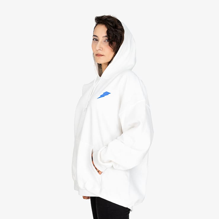 Sanyako Unpredictable Hoodies White/Blue