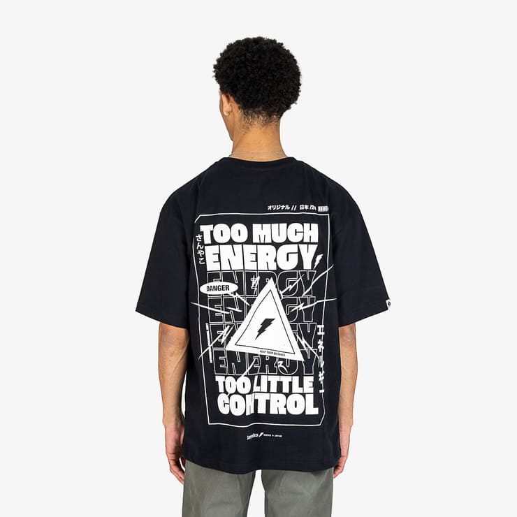 Sanyako SUPER OVERSIZED Too Much Energy Sanyako Black