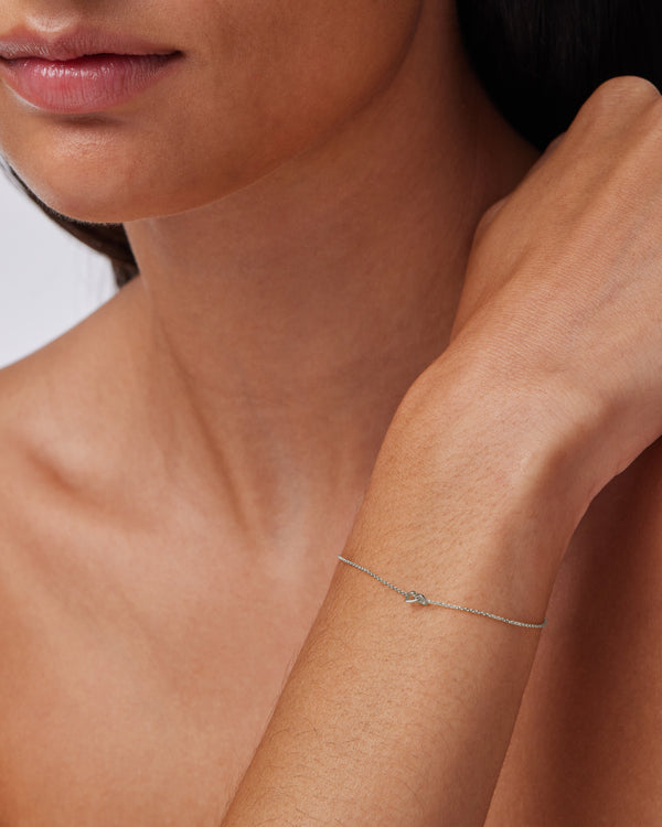 Sarah & Sebastian Interlocking Heart Soldered Bracelet