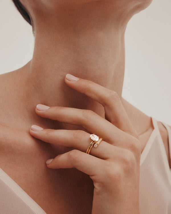 Sarah & Sebastian Aria Oval Engagement Ring