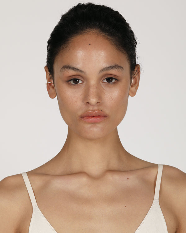 Sarah & Sebastian Demi Diamond Conch Hoop