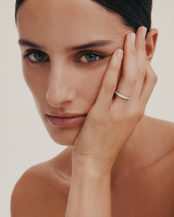 Sarah & Sebastian Diamond Channel Ring