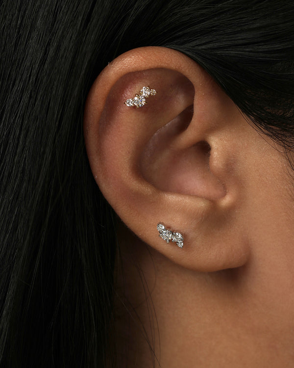 Sarah & Sebastian Diamond Gravity Cartilage Earring