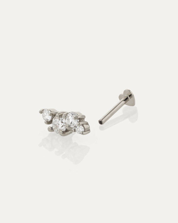 Sarah & Sebastian Diamond Gravity Cartilage Earring