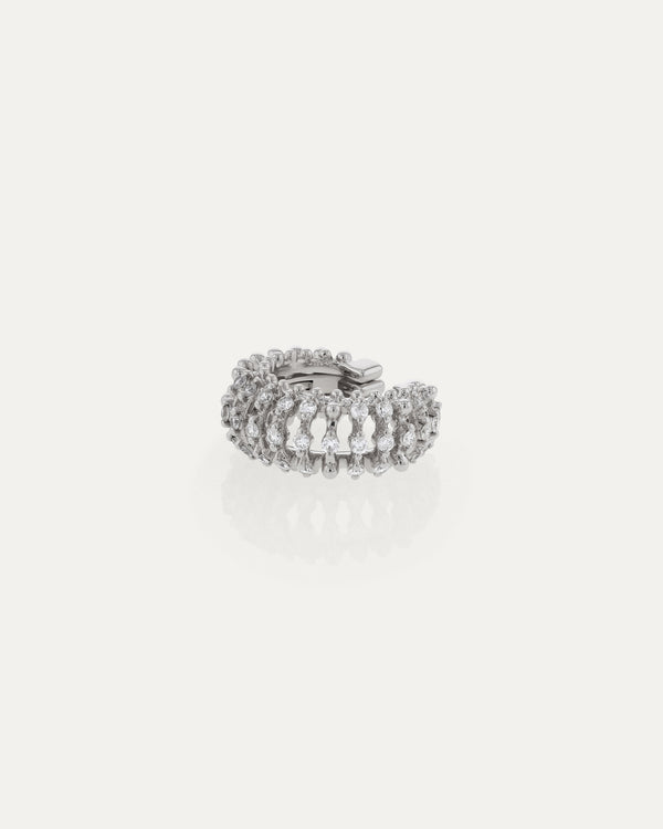 Sarah & Sebastian Diamond Medusa Ear Cuff