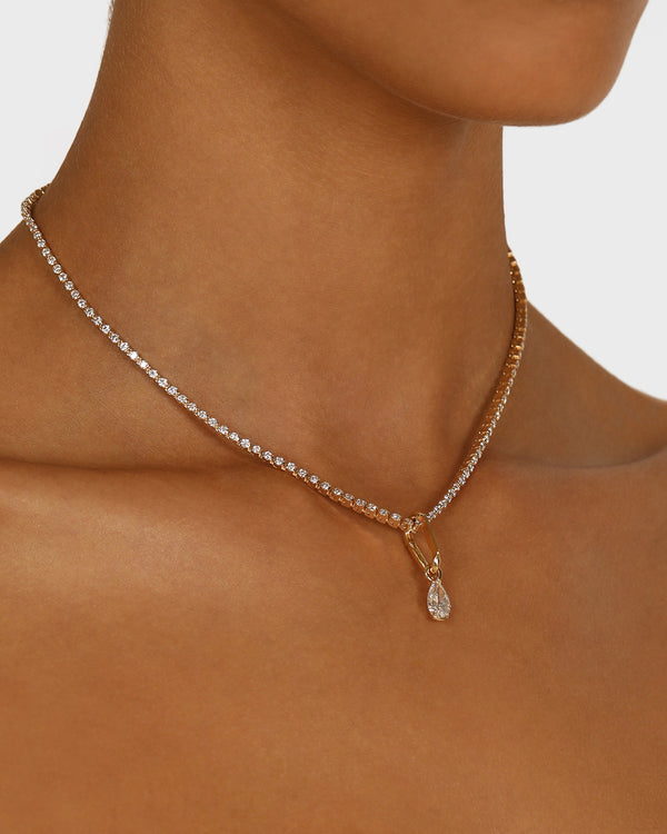 sarah & sebastian Diamond Pear Carabiner