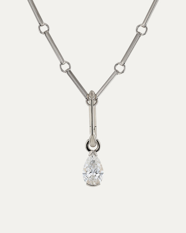 sarah & sebastian Diamond Pear Carabiner