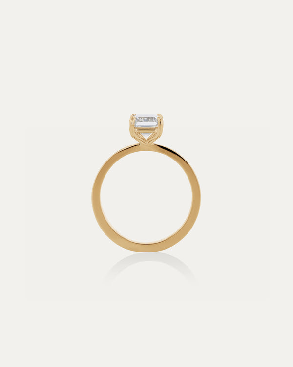 Sarah & Sebastian Emerald Engagement Ring