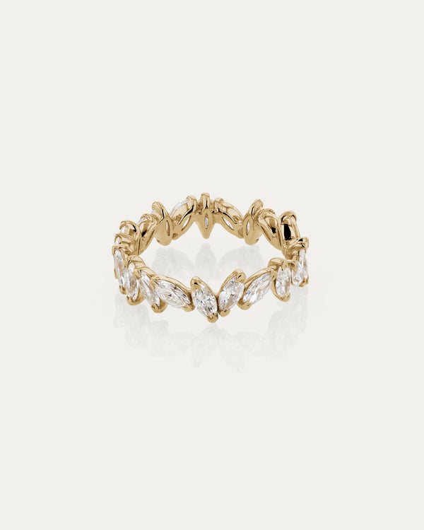 Sarah & Sebastian Endless Marquise Diamond Ring