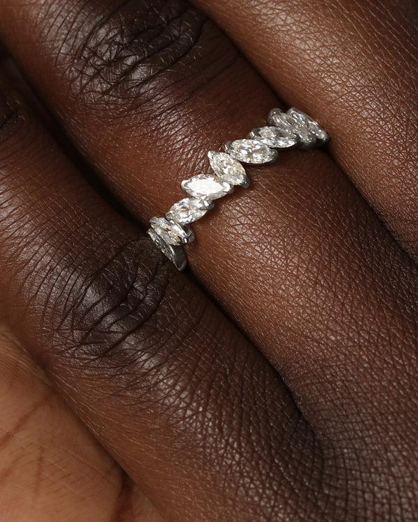 Sarah & Sebastian Endless Marquise Diamond Ring