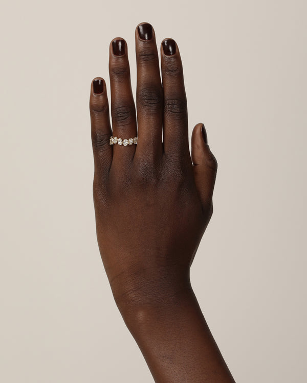 Sarah & Sebastian Endless Oval Diamond Ring