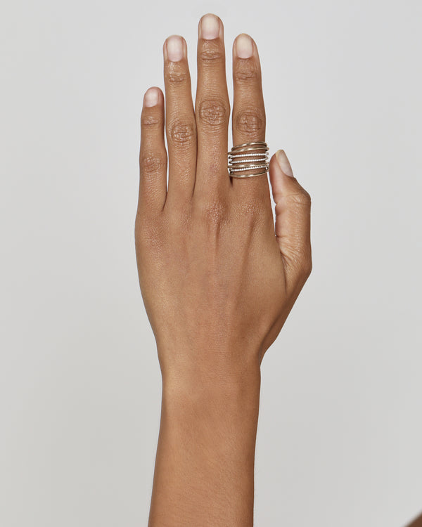 Sarah & Sebastian Entangled Diamond Ring