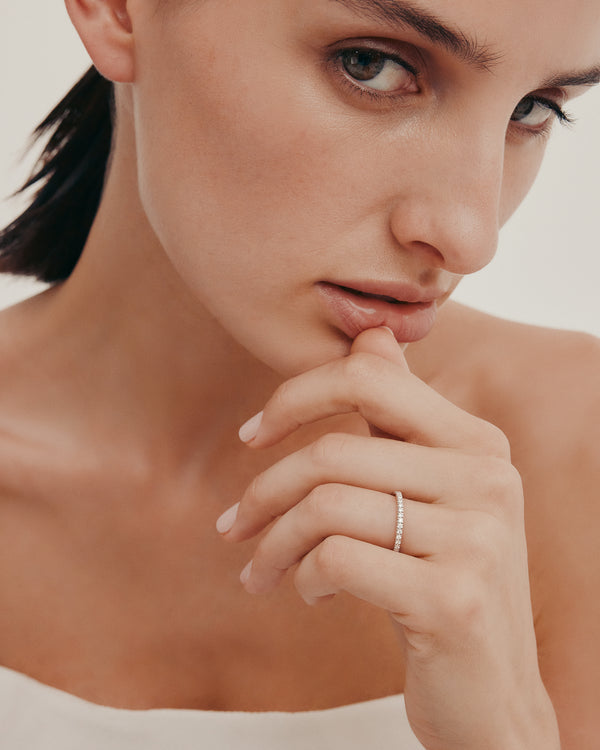 Sarah & Sebastian Eternity Diamond Ring