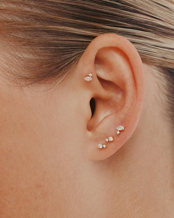 Sarah & Sebastian Fine Gossamer Cartilage Earring II