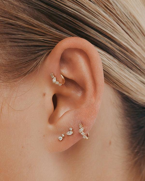 Sarah & Sebastian Fine Gossamer Hoop