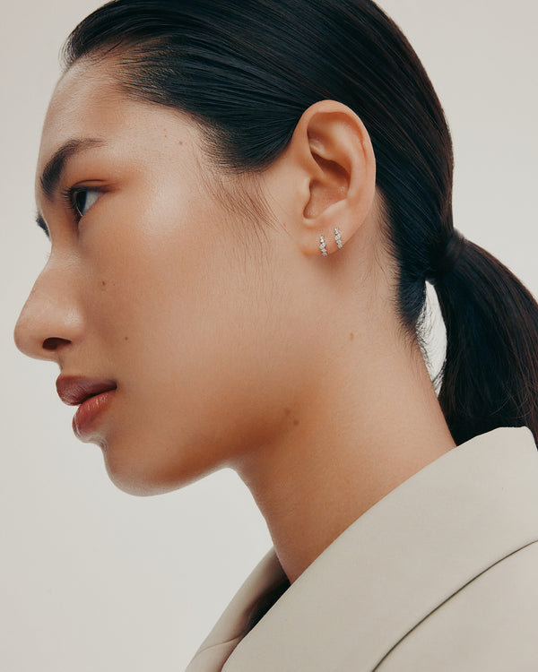 sarah & sebastian Fine Gossamer Hoop