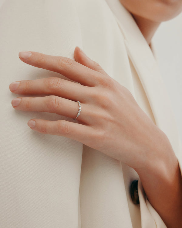 Sarah & Sebastian Fine Gossamer Ring