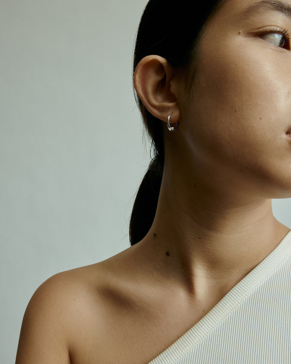 sarah & sebastian Float Diamond Hoops