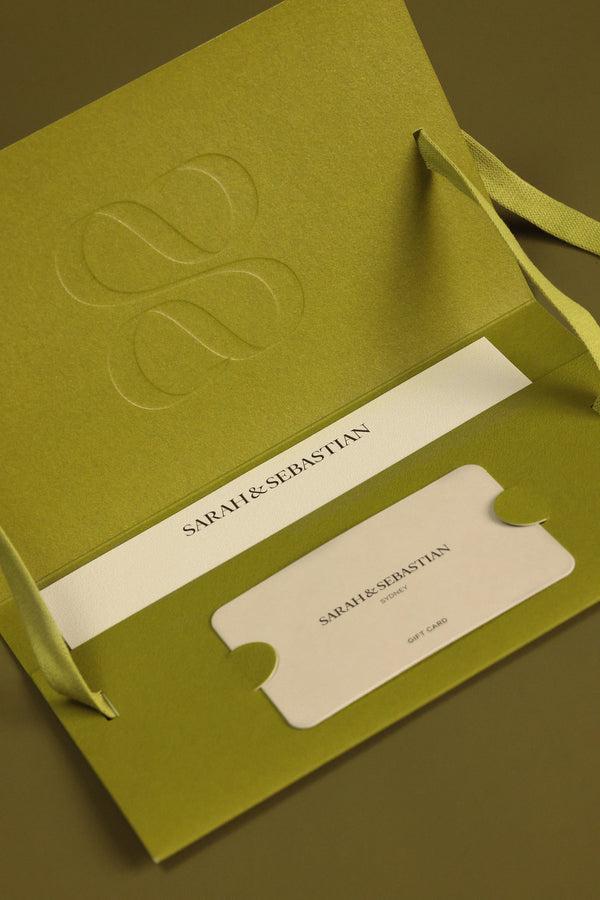 Sarah & Sebastian Gift Card