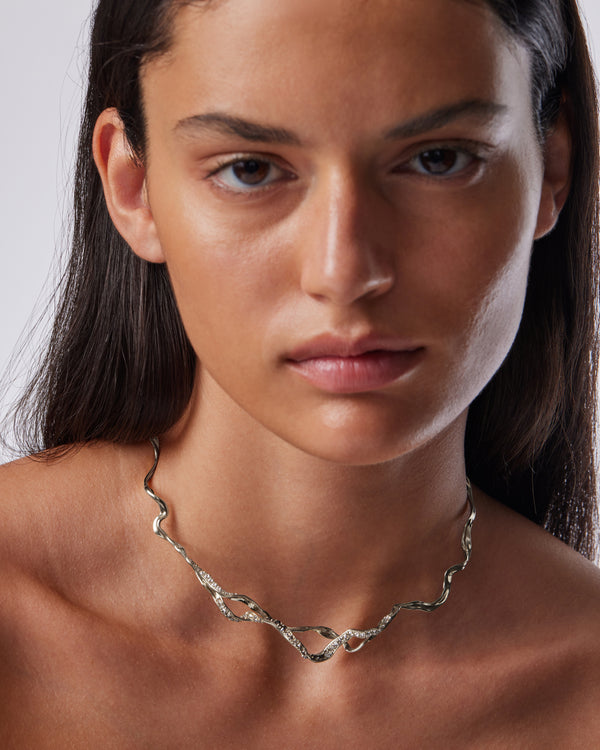 Sarah & Sebastian Golden Kelp Choker