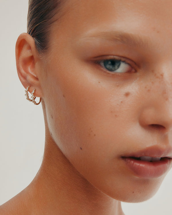 Sarah & Sebastian Gossamer Hoop