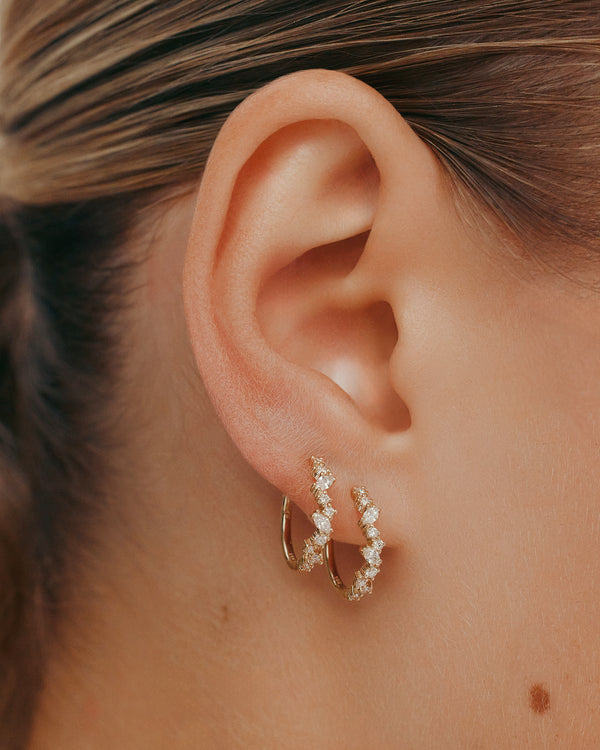 sarah & sebastian Gossamer Hoop