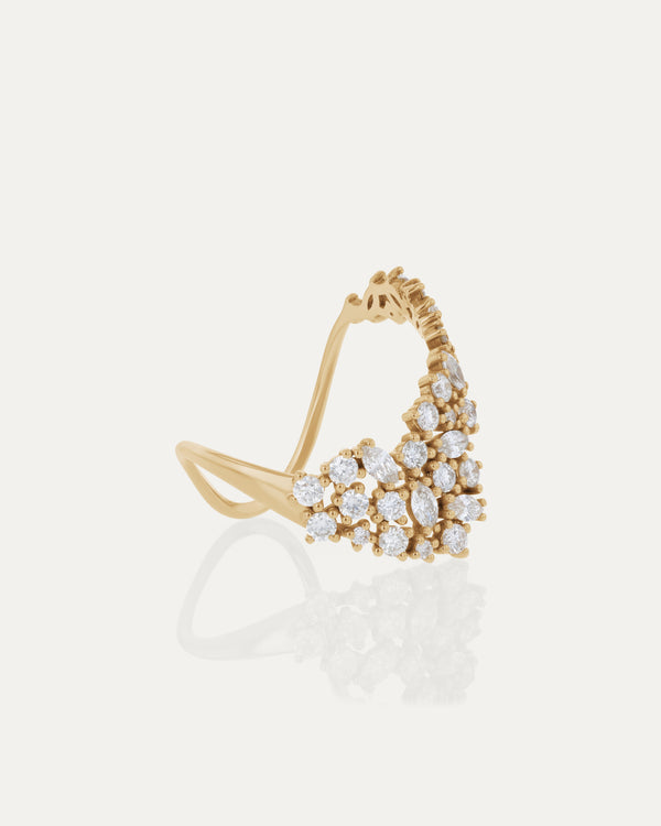 sarah & sebastian Gossamer Ring