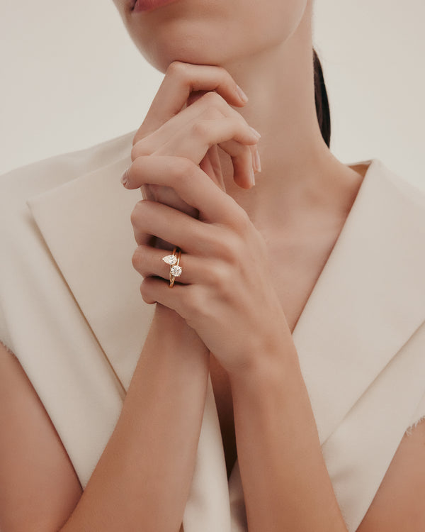 Sarah & Sebastian Gwen Engagement Ring