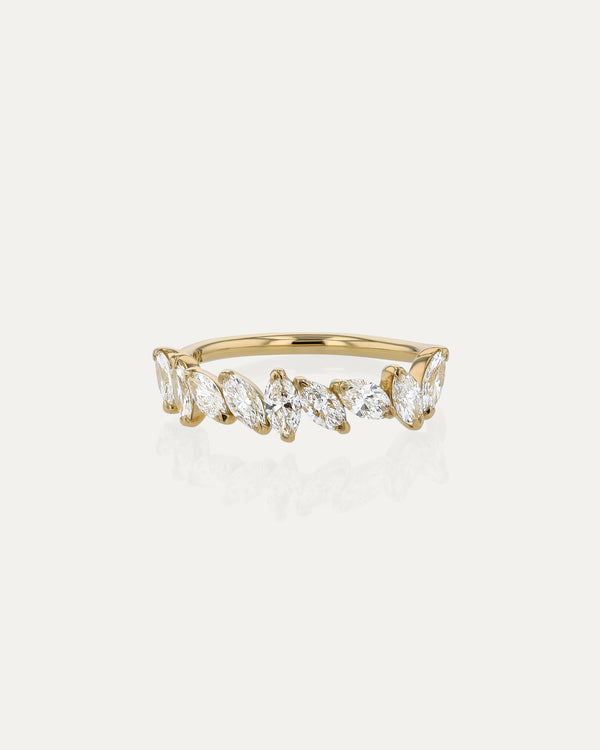 Sarah & Sebastian Half Endless Marquise Diamond Ring