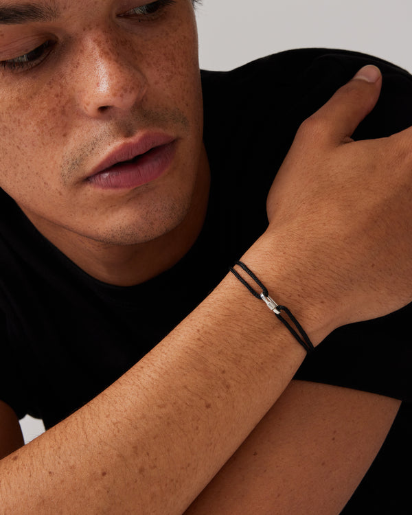 Sarah & Sebastian Lock Cord Bracelet