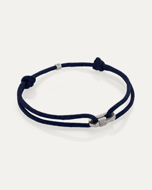 sarah & sebastian Lock Cord Bracelet
