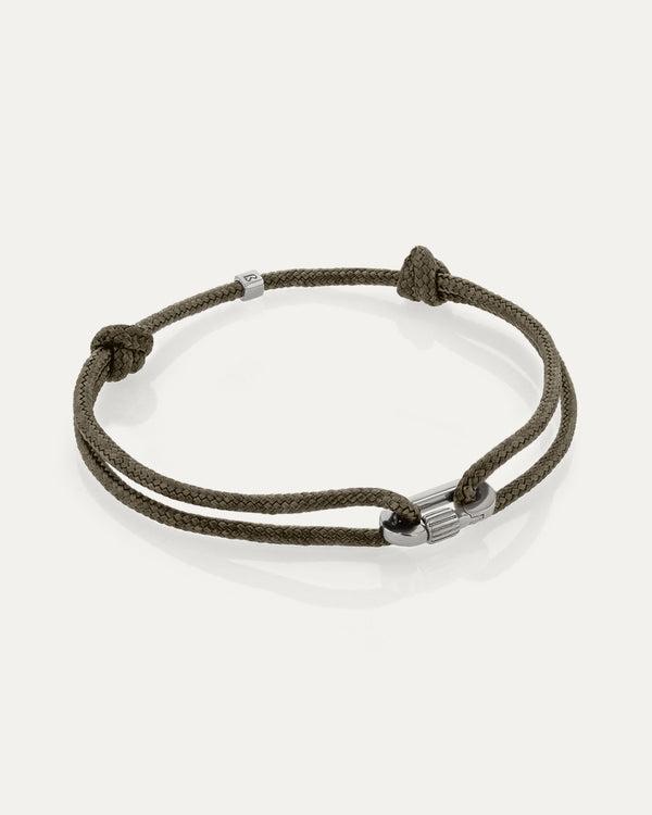 Sarah & Sebastian Lock Cord Bracelet