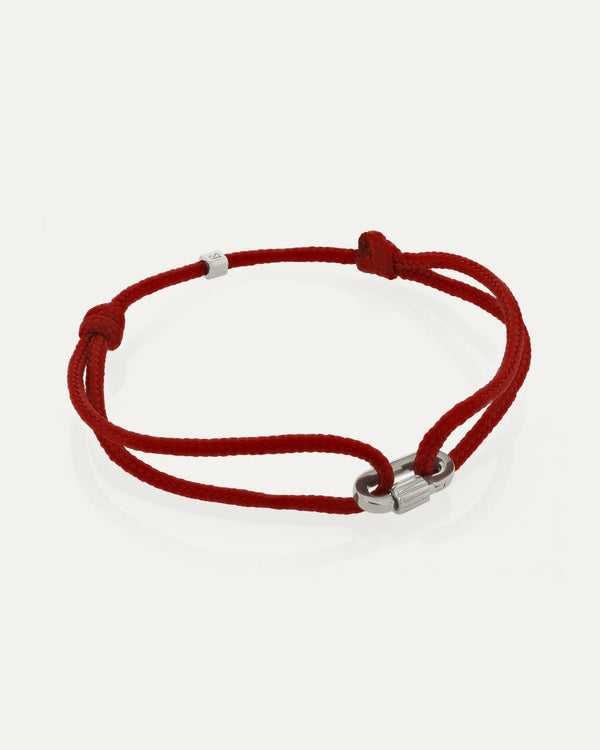 sarah & sebastian Lock Cord Bracelet