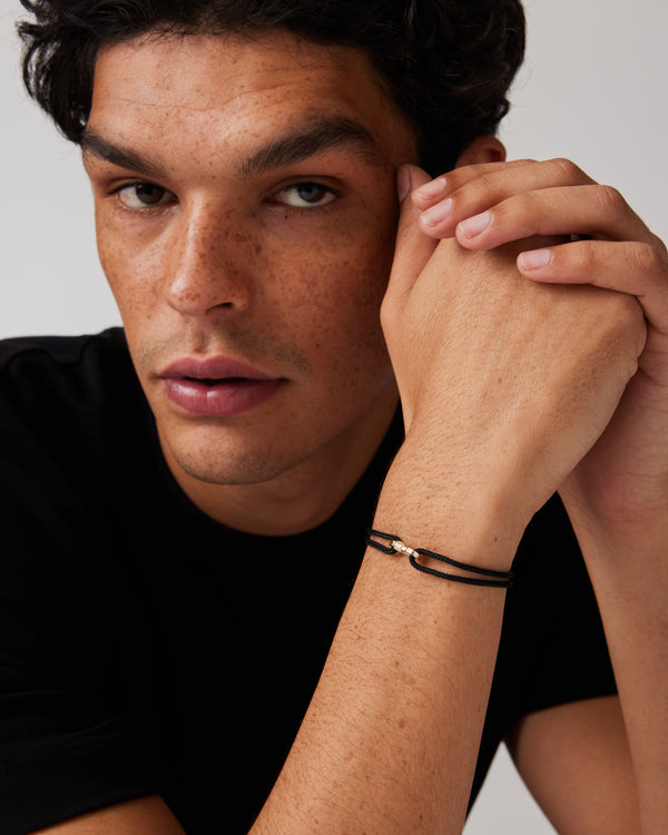 Sarah & Sebastian Lock Cord Bracelet