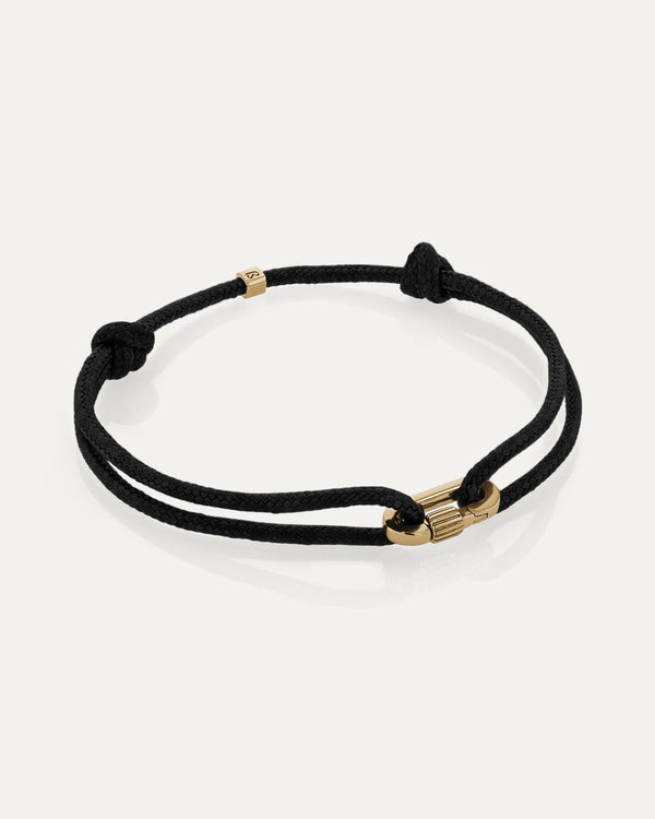 sarah & sebastian Lock Cord Bracelet