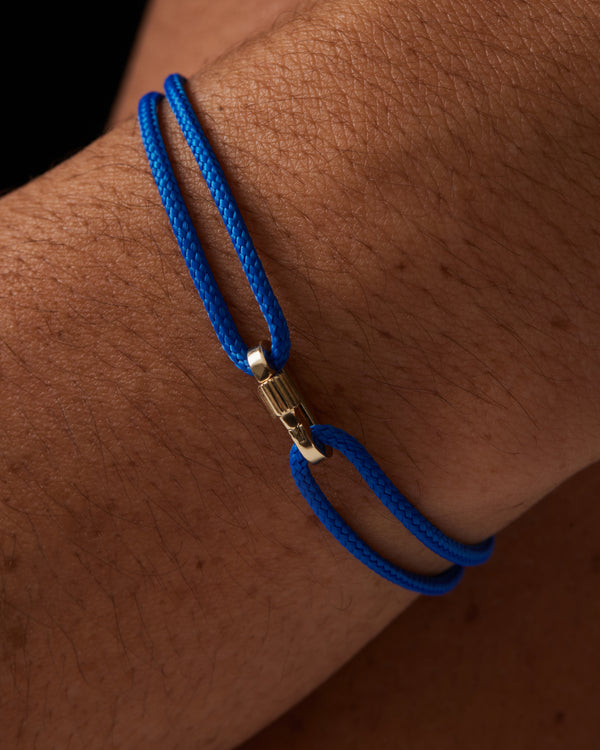 sarah & sebastian Lock Cord Bracelet