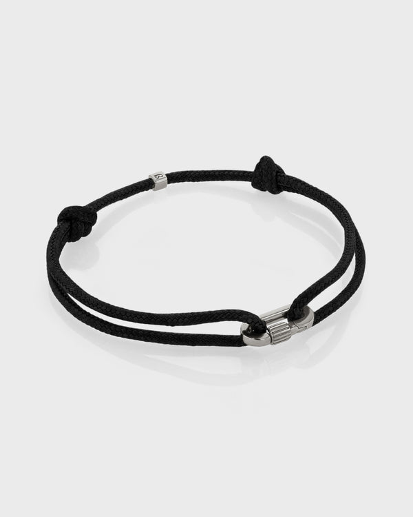 sarah & sebastian Lock Cord Bracelet