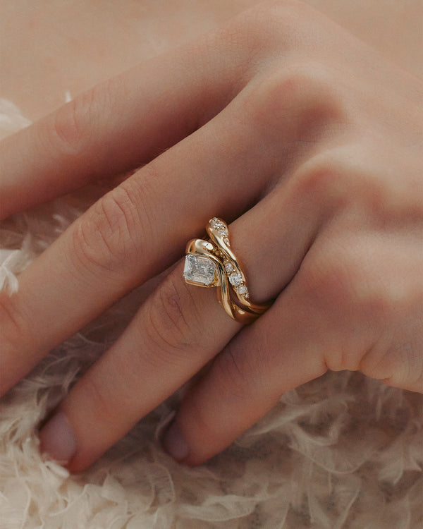 Sarah & Sebastian Marine Diamond Wedding Band I