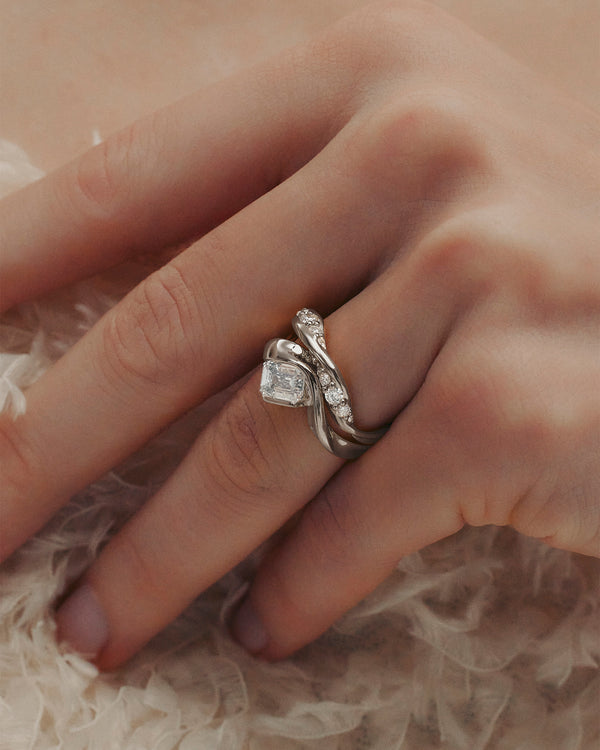 Sarah & Sebastian Marine Diamond Wedding Band I