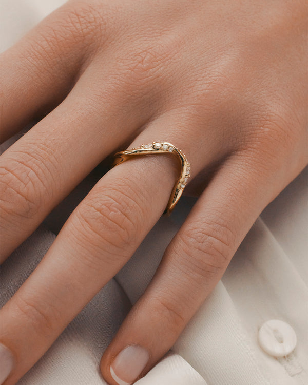 Sarah & Sebastian Marine Diamond Wedding Band II