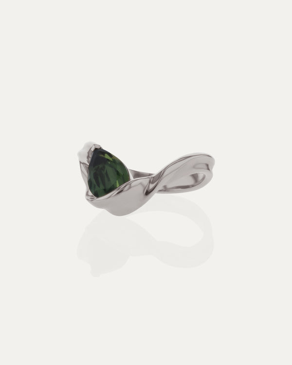 Sarah & Sebastian Marine Pear Sapphire Ring II