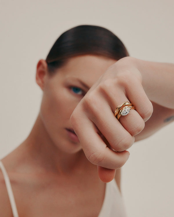 Sarah & Sebastian Marine Wedding Band I