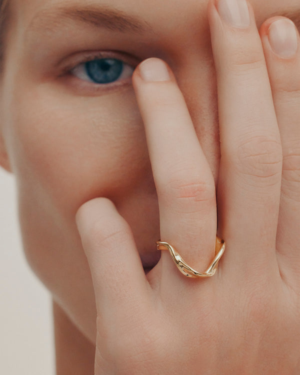 Sarah & Sebastian Marine Wedding Band II