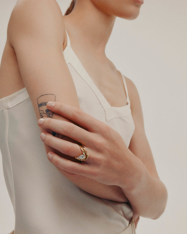 Sarah & Sebastian Marine Wedding Band II