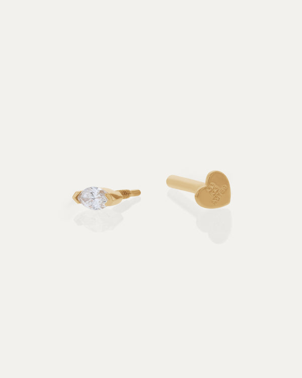 Sarah & Sebastian Marquise Cartilage Earring